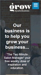 Mobile Screenshot of growmysalonbusiness.com